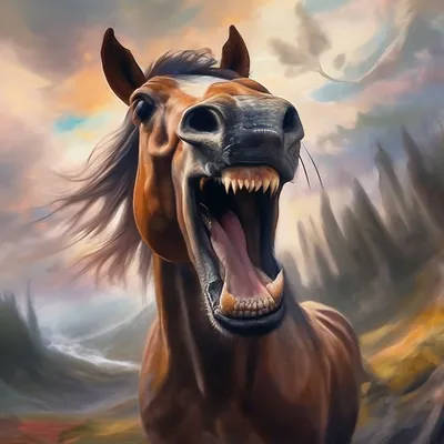 Создать мем \"лошадь ржет, животные, конь\" - Картинки - Meme-arsenal.com