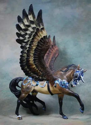 Железный конь с крыльями арт - 68 фото