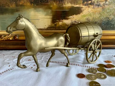 Лошадь с повозкой» — создано в Шедевруме
