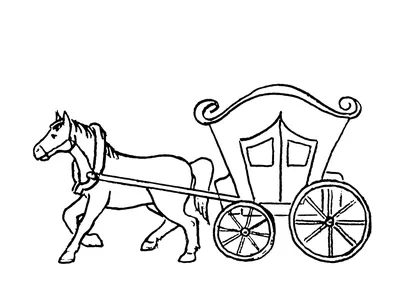 Коллекционная масштабная модель 1:43 Лошадь с повозкой
