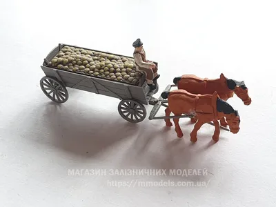 Лошадь с телегой 3D Модель $30 - .obj .dae .fbx .mat .max - Free3D