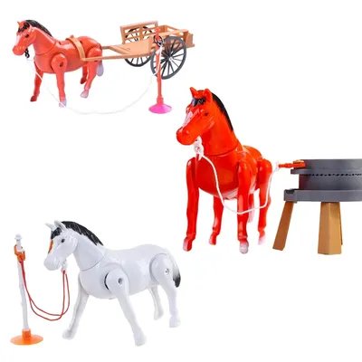 Фигурка игрушка лошадь, лошадка, конь с волосами 26 см высоты для Кукол  GRACE | Купить с доставкой в интернет-магазине kandi.ru