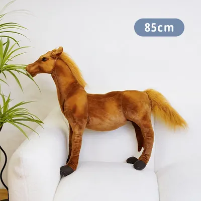 Детская игрушка лошадка с расческой, Veld Co / Фигурка лошади с роскошной  гривой / Седло, гребень, уздечка - купить с доставкой по выгодным ценам в  интернет-магазине OZON (1134420505)