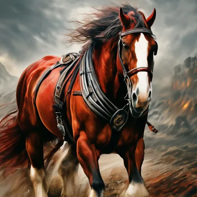 Виды лошадей: арабский скакун и лошадь-тяжеловоз - Рамблер/новости