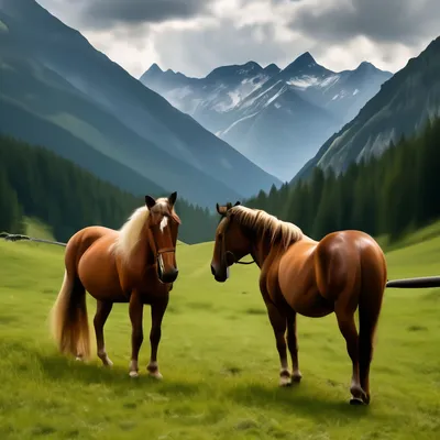 лошади пасутся в горах гималаев химачал прадеш Фото Фон И картинка для  бесплатной загрузки - Pngtree