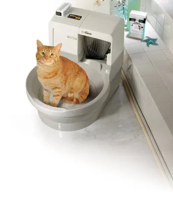 Автоматический туалет для кошек TONEPIE T-01, WiFi, OZON-стерилизация. -  Купить в Одессе