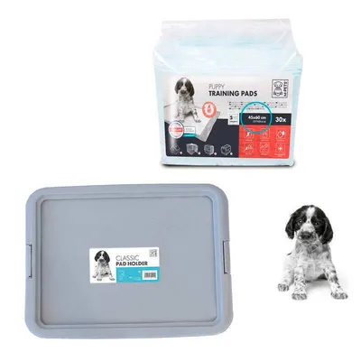 Туалет/лоток для собак со съемным столбиком/решеткой 50 х 36 см Dog Toilet  серый (GS-28417) | GISMO