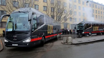 На новых автобусах Lux Express размещены изображения городов Прибалтики и  Финляндии - Business Daily