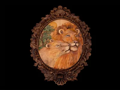 Львица с детенышем - картинки и фото poknok.art