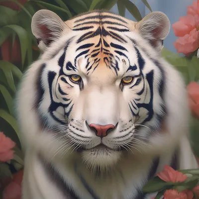Лысый тигр» — создано в Шедевруме