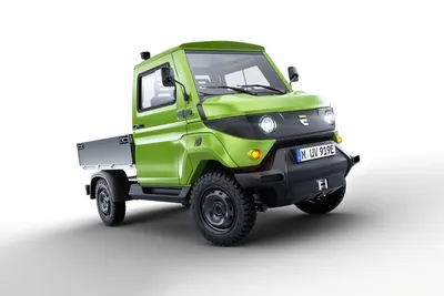 В Германии готовят к выпуску электрический двухмоторный мини-грузовик —  Авторевю