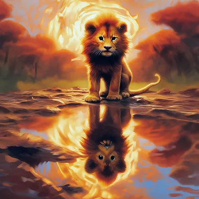 Маленький лев» — создано в Шедевруме