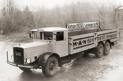 Столетний юбилей: Первый грузовик MAN