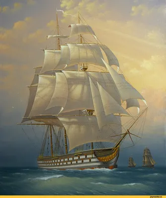 Линейный корабль HMS Victory, флагман…» — создано в Шедевруме
