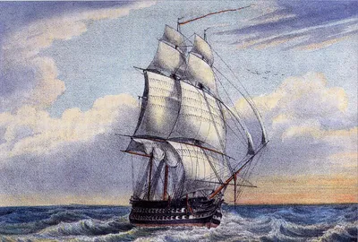 Полтава» первый линейный корабль Балтийского флота | Парусники, яхты