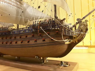 Купить сборную модель корабля HMS Victory (Подарочный набор), масштаб 1:225  (Revell)
