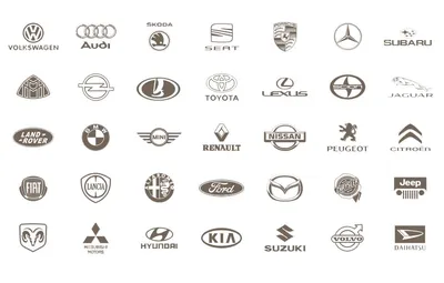 Значки американских автомобилей всех марок Таблица