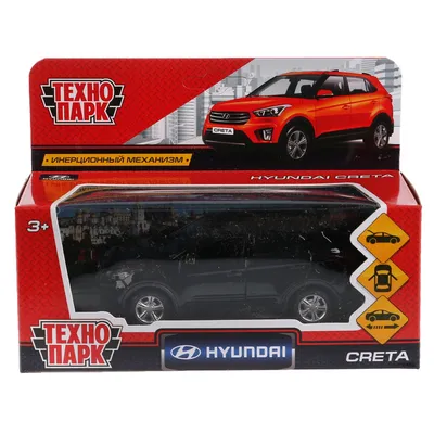 Машина Технопарк Hyundai Creta Спорт инерционная 259945 купить по цене 2890  ₸ в интернет-магазине Детский мир
