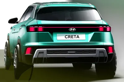 В Сети продемонстрировали кроссовер Hyundai Creta в «черной» спецверсии  2023 года