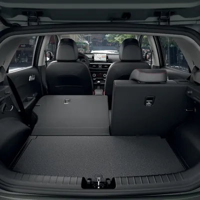 Kia Picanto 2024 - фото в новом кузове: салон, вид снаружи, багажник
