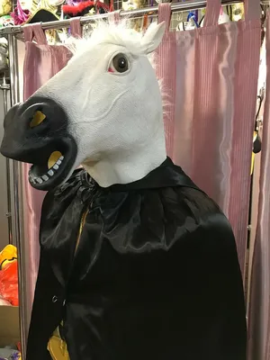 Маска для головы лошади животных, косплей, забавный, полный конь, латексный  шлем для Хэллоуина, карнавальный костюм, реквизит | AliExpress