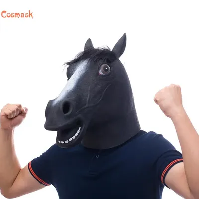 Маска голова лошади (коня). Люкс (ID#604462645), цена: 269 ₴, купить на  Prom.ua