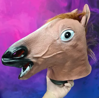 Детская маска лошади