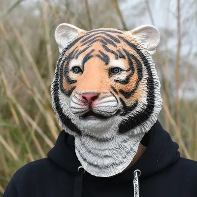 Маска тигра фото 