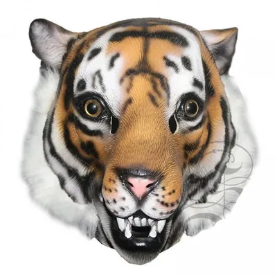 Маска тигра / Tiger Mask Tony (PayDay 2) из бумаги, модели сборные бумажные  скачать бесплатно - Тигр - Животные - Каталог моделей - «Только бумага»