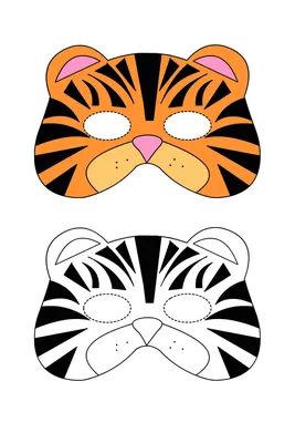 Карнавальная маска Тигрица: продажа, цена в Алматы. карнавальные маски от  \"Интернет магазин полезных товаров LanDuken.kz\" - 38764430