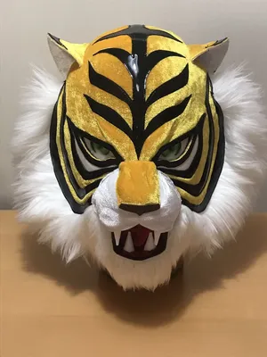 Карнавальная маска Тигра белая (id 96292681), купить в Казахстане, цена на  Satu.kz