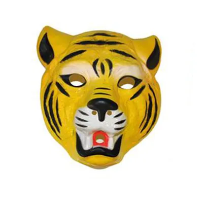 Забавная 3D маска тигра, маски для косплея на Хэллоуин, животные, ужасные  тигры, маска, искусственное платье, маска для косплея | AliExpress