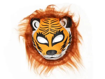 Карнавальная маска \"Тигр\" купить недорого в Москве в интернет-магазине  Maxi-Land