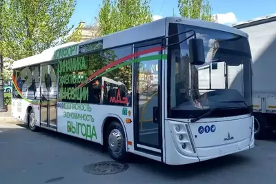 Автобус МАЗ 203L65 газовый – цена, купить автобус МАЗ у дилера в Москве