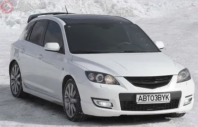 Mazda 3 (1G) BK 2.0 бензиновый 2007 | White Sport на DRIVE2