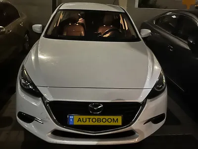 Mazda 3 2014 белый 1.6 л. л. 2WD автомат с пробегом 156 000 км | Автомолл « Белая Башня»