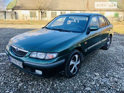 Old Classic Dark Green Sedan Car Mazda 626 Parked Editorial Stock Image -  Image of manufacture, lifestyle: 245576029