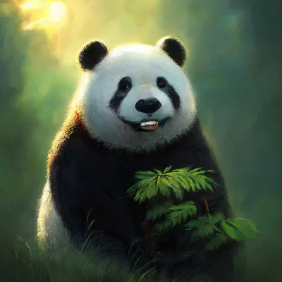 Природа , медведь панда, красиво, …» — создано в Шедевруме