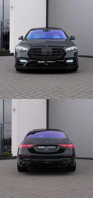 Mercedes-Benz s-clas 223 черный , …» — создано в Шедевруме