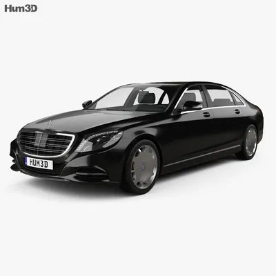 Mercedes-Benz S-class (W222) Maybach 2019 3D model - Download Vehicles on  3DModels.org