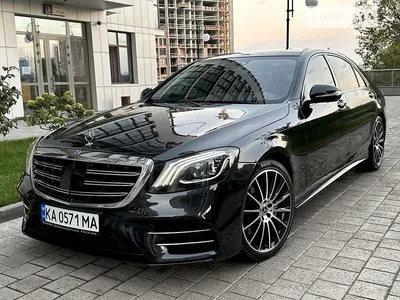 Купить Mercedes-Benz EQS 450 2022 черного цвета