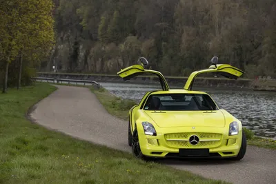 The 2014 SLS AMG Electric Drive was a battery-powered supercar ahead of its  time - Hagerty Media