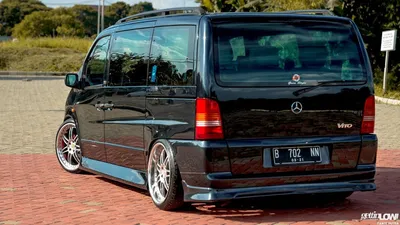 Tuning Mercedes Benz Vito W638 Stance - YouTube