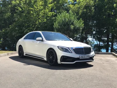 Rent Mercedes w222 S 600 Long with a driver (Kyiv) | A-M