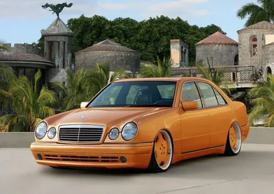 Tuning Mercedes Benz W210 - YouTube