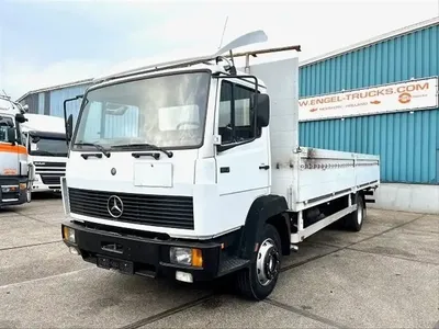 Mercedes-Benz 1117 4x4+ ferrari Gr600-2 flatbed truck for sale Belgium  Bree, XK36058