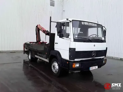 Mercedes-Benz LK 1117 4x2 FULL STEEL CHASSIS WITH OPEN BOX (8 BOLTS /  6-CILINDER ENGINE / FULL STEEL SUSPENSION) | Drop side truck - TrucksNL