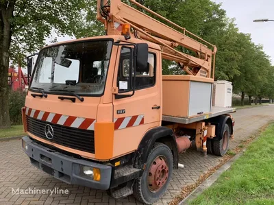 Mercedes-Benz 1117 4×2 aerial workplatform 17.1 meter bucket truck for sale  Netherlands Lelystad, WM27064