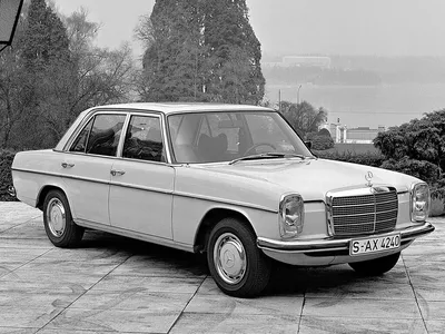 1973 Gold Mercedes-Benz 280 CE (W 114) — MICARE PS