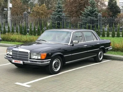 Купить б/у Mercedes-Benz S-Класс I (W116) 350 3.5 AT (205 л.с.) бензин  автомат в Минске: чёрный Мерседес-Бенц S-класс I (W116) седан 1979 года на  Авто.ру ID 1114681162